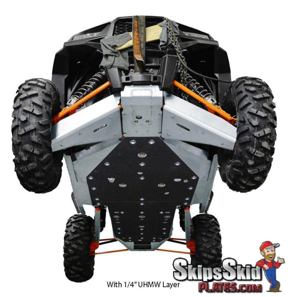 Polaris RZR XP 1000 High-Lifter Ricochet 10-Piece Complete Customizable Armor Kit UTV Skid Plates
