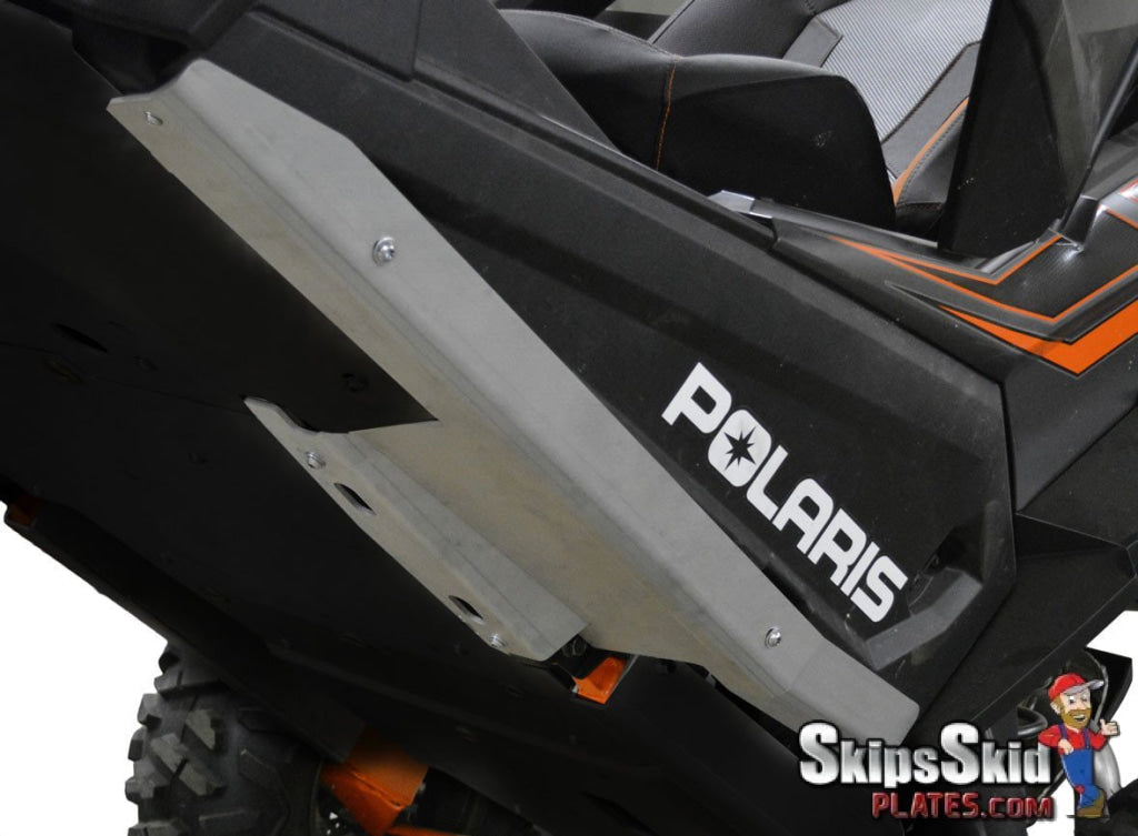Polaris RZR XP 1000 High-Lifter Ricochet 2-Piece Aluminum Rock Sliders UTV Skid Plates