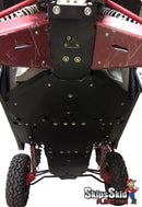 Polaris RZR XP 1000 Ricochet 10-Piece Complete Aluminum or UHMW Skid Plate Set - 2016-2017 Aluminum UTV Skid Plates