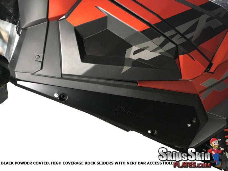 2022 Polaris RZR XP 1000 Highlifter Ricochet 2-Piece Aluminum Rock Slider Set