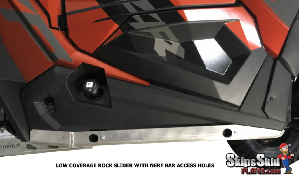 2022 Polaris RZR XP 1000 Highlifter Ricochet 2-Piece Aluminum Rock Slider Set