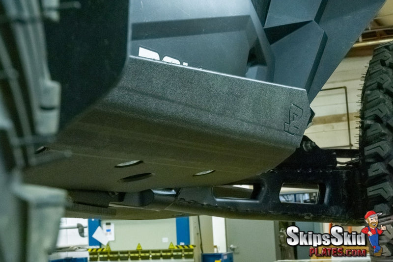 Polaris RZR XP 1000 | XP Turbo UHMW Skid Plate Kit with Integrated Rock Sliders 2014-2022