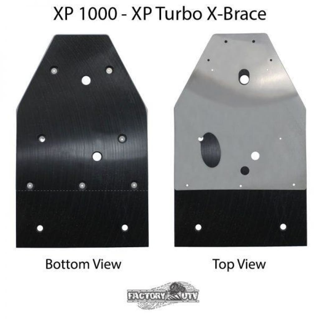 Polaris XP Turbo 1/2 UHMW Skid Plate UTV Skid Plates