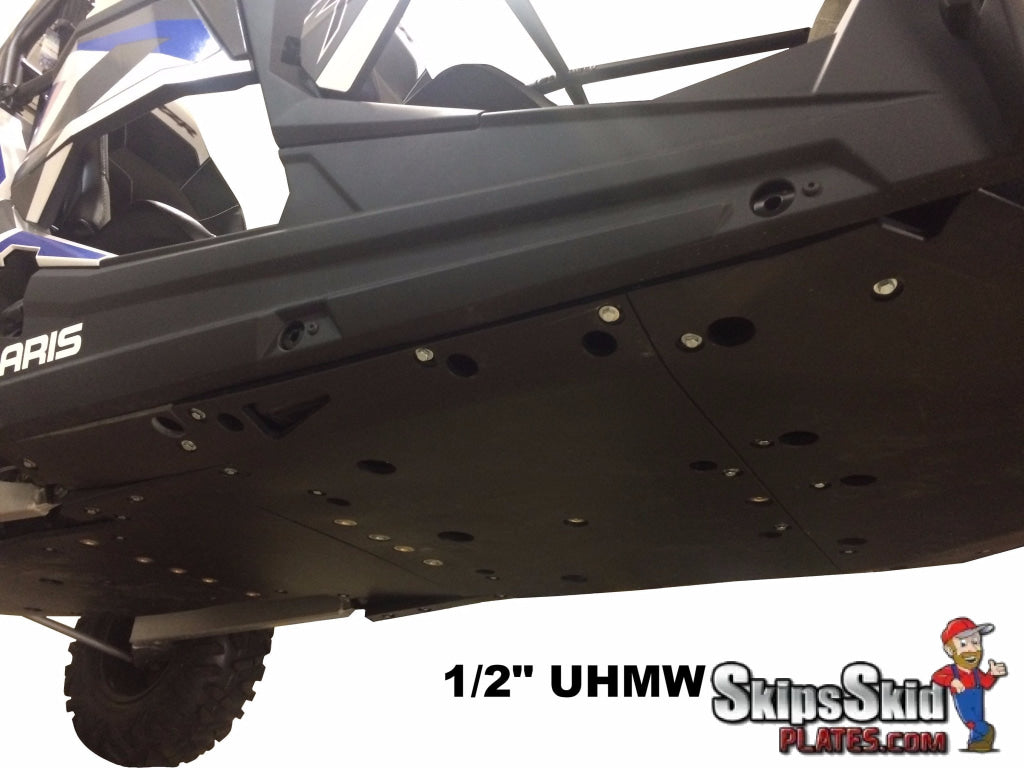 Polaris RZR XP-4 1000 High-Lifter Ricochet 12-Piece Complete Aluminum Skid Plate Set UTV Skid Plates