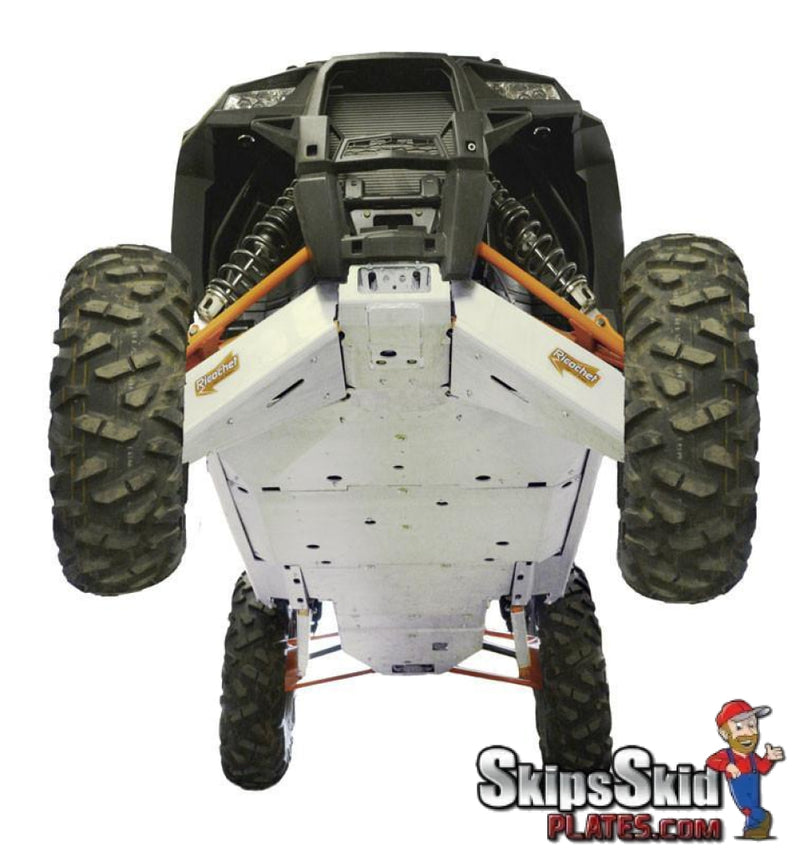 Polaris RZR XP-4 1000 Ricochet 11-Piece Complete Aluminum Skid Plate Set UTV Skid Plates