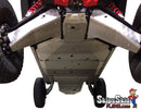 Polaris RZR XP-4 Turbo S Ricochet 11-Piece Complete Aluminum or UHMW Skid Plate Set UTV Skid Plates