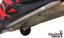 Polaris RZR XP-4 Turbo S Ricochet 2-Piece Aluminum Rock Slider Set UTV Skid Plates