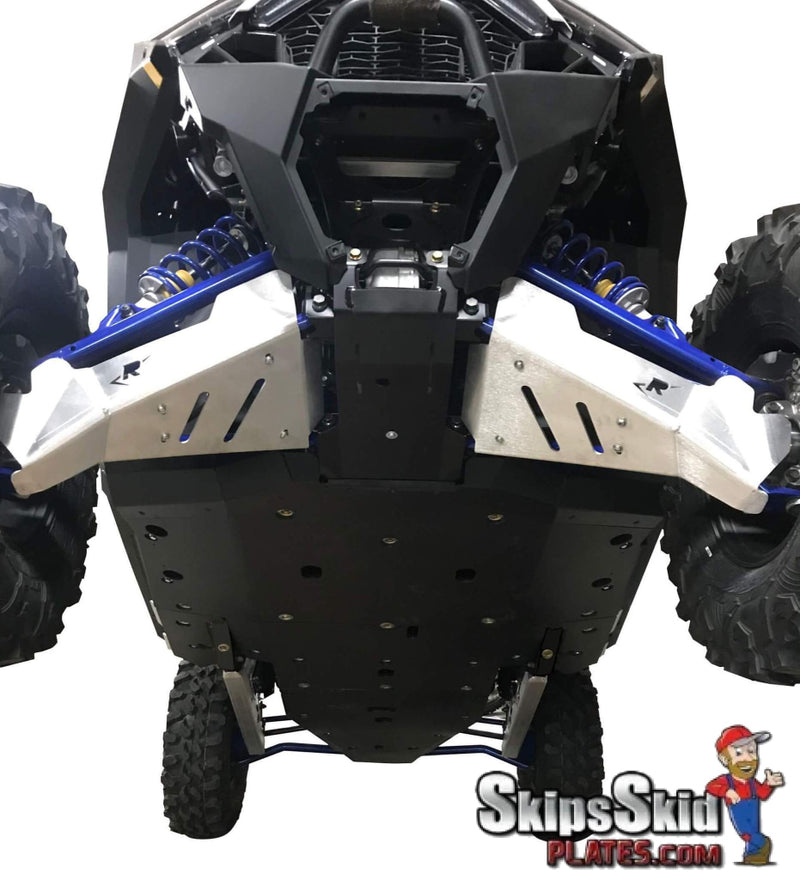 Polaris RZR XP Pro Ricochet 10-Piece Complete Aluminum or UHMW Skid Plate Set UTV Skid Plates