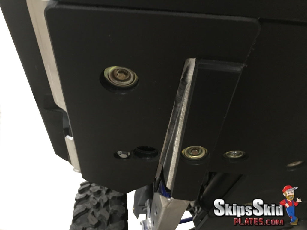 Polaris RZR XP Pro Ricochet 10-Piece Complete Aluminum or UHMW Skid Plate Set UTV Skid Plates