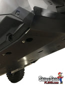 Polaris RZR XP Pro Ricochet 6-Piece Aluminum or UHMW Frame and Rock Slider Skid Plate Set UTV Skid Plates