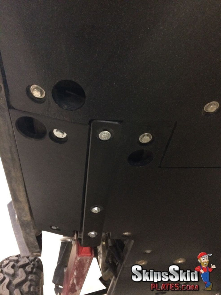 Polaris RZR XP Turbo EPS Ricochet 4-Piece Full Frame Skid Plate Set UTV Skid Plates