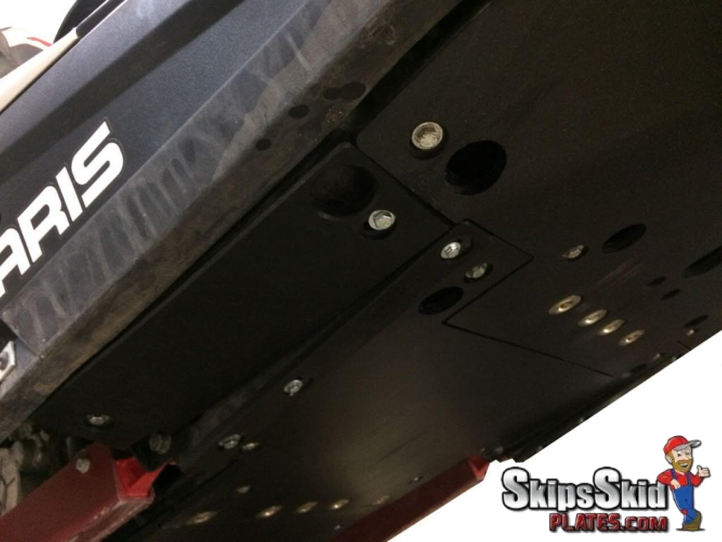 Polaris RZR XP Turbo EPS Ricochet 4-Piece Full Frame Skid Plate Set UTV Skid Plates