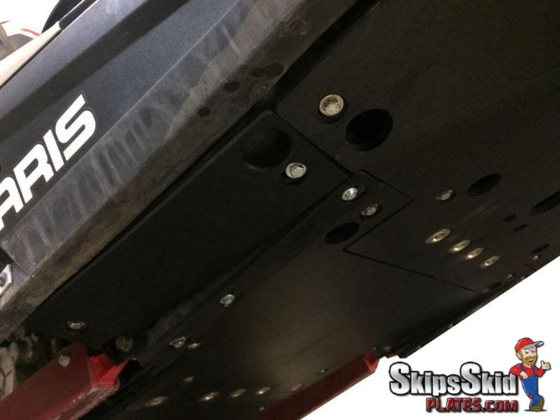 Polaris RZR XP Turbo EPS Ricochet 4-Piece Full Frame Skid Plate Set UTV Skid Plates