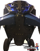Polaris RZR XP Turbo S Ricochet 10-Piece Complete Aluminum or UHMW Skid Plate Set UTV Skid Plates