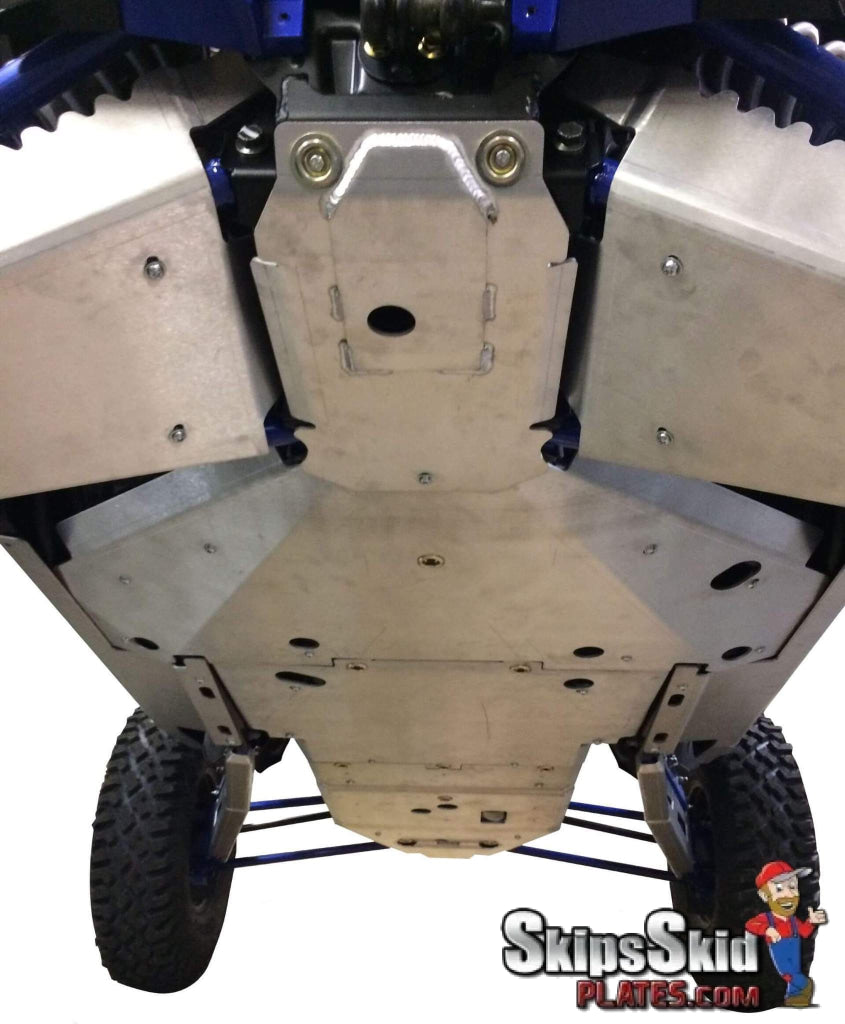 Polaris RZR XP Turbo S Ricochet 10-Piece Complete Aluminum or UHMW Skid Plate Set UTV Skid Plates
