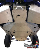 Polaris RZR XP Turbo S Ricochet 10-Piece Complete Aluminum or UHMW Skid Plate Set UTV Skid Plates