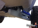 Polaris RZR XP Turbo S Ricochet 2-Piece Rear Linkage Guards UTV Skid Plates
