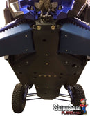 Polaris RZR XP Turbo S Ricochet 4-Piece Aluminum or UHMW Full Frame Skid Plate Set UTV Skid Plates