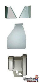 Polaris Scrambler 500 Ricochet 4-Piece Complete Aluminum Skid Plate Set ATV Skid Plates