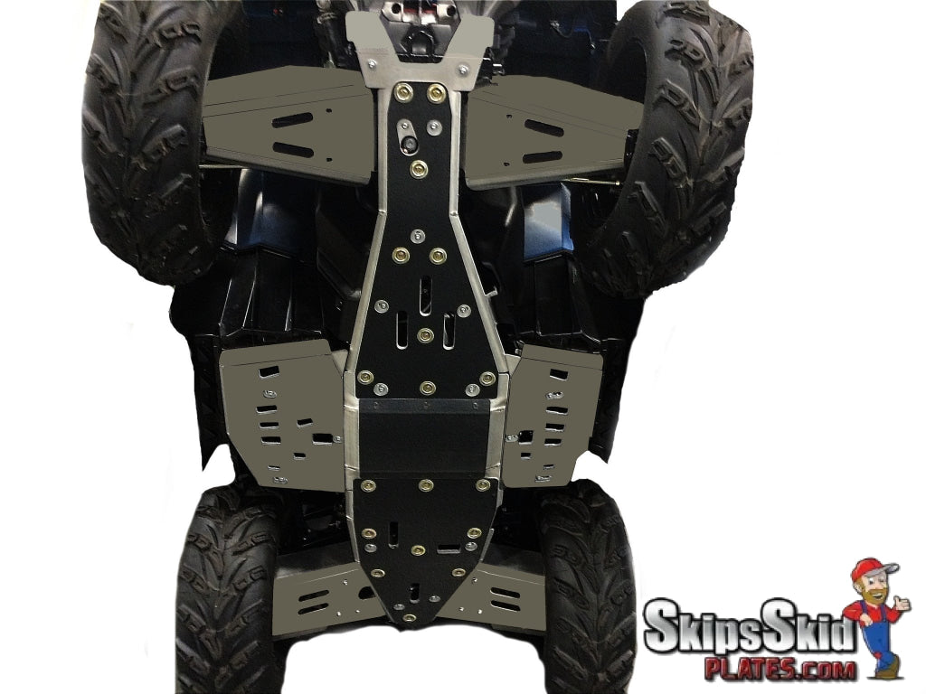 Polaris Sportsman 1000 Ricochet 2-Piece Full Frame Aluminum Skid Plate Set ATV Skid Plates