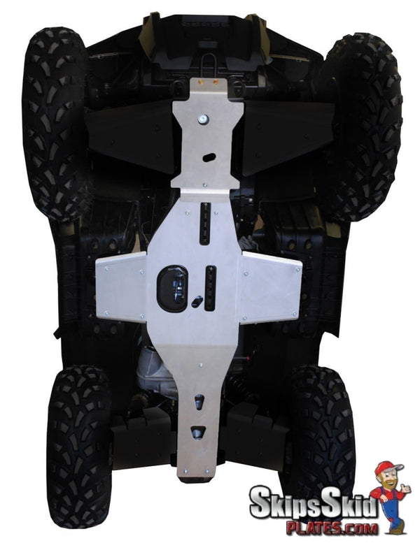 Polaris Sportsman 400 Ricochet 2-Piece Full Frame Skid Plate Set ATV Skid Plates