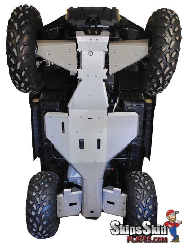Polaris Sportsman 500 Touring Ricochet 7-Piece Complete Aluminum Skid Plate Set ATV Skid Plates