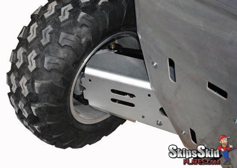 Polaris Sportsman 550 Ricochet 8-Piece Complete Aluminum or with UHMW Layer Skid Plate Set ATV Skid Plates