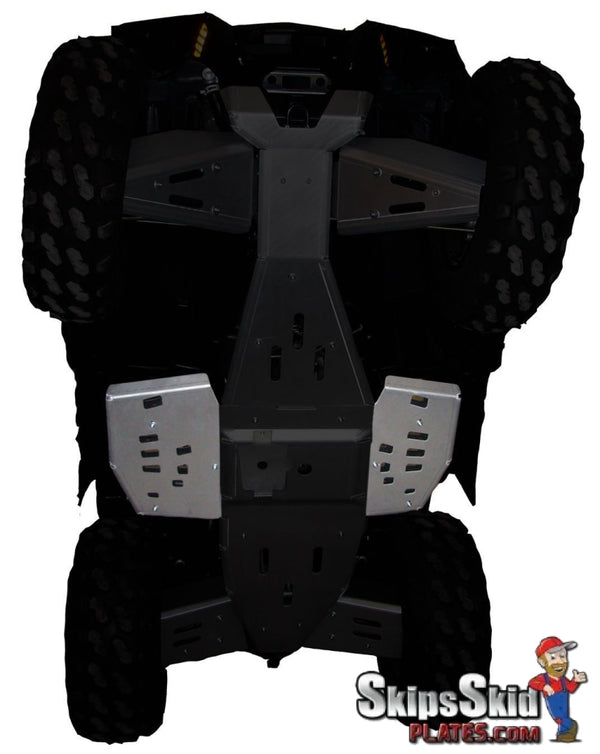 Polaris Sportsman 550 Touring Ricochet 2-Piece Floor Board Skid Plate Set ATV Skid Plates