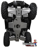 Polaris Sportsman 570 Touring Ricochet 7-Piece Complete Aluminum Skid Plate Set ATV Skid Plates