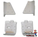 Polaris Sportsman 700 Ricochet 6-Piece Complete Aluminum Skid Plate Set - 2003-2010 ATV Skid Plates