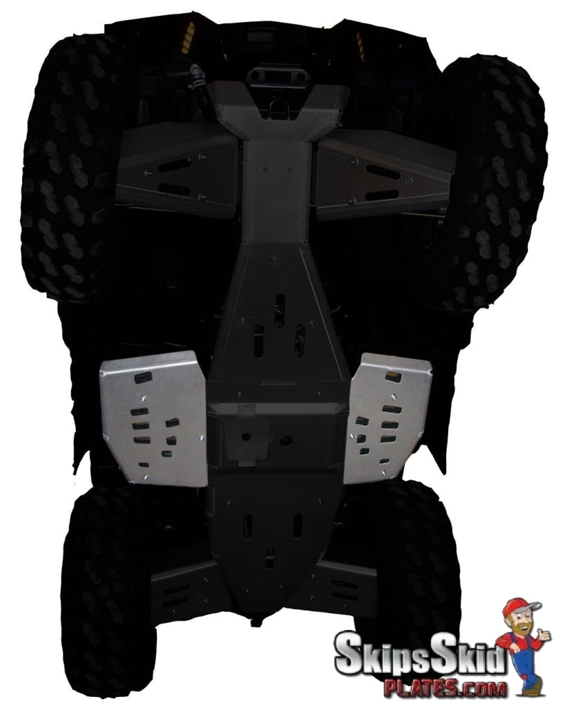 Polaris Sportsman 850 Touring Ricochet 2-Piece Floor Board Skid Plate Set  ATV Skid Plates