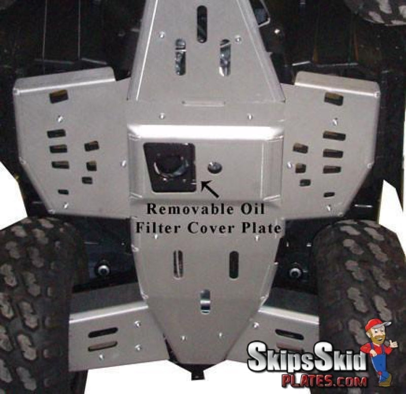 Polaris Sportsman 850 Touring Ricochet 2-Piece Full Frame Aluminum Skid Plate Set ATV Skid Plates