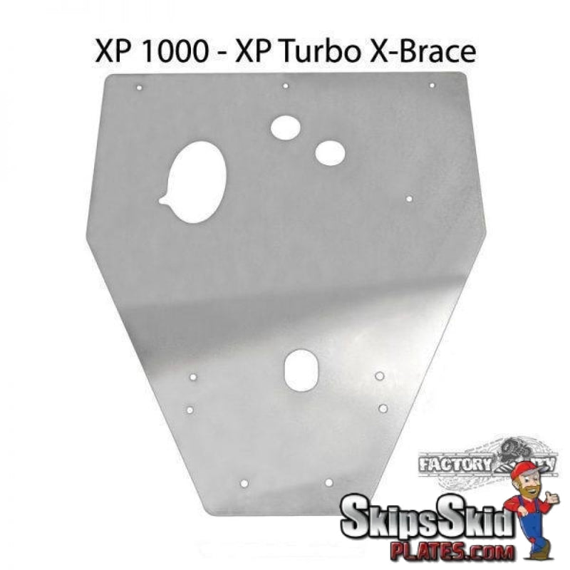 RZR XP4 1000 1/2 UHMW Skid Plate UTV Skid Plates