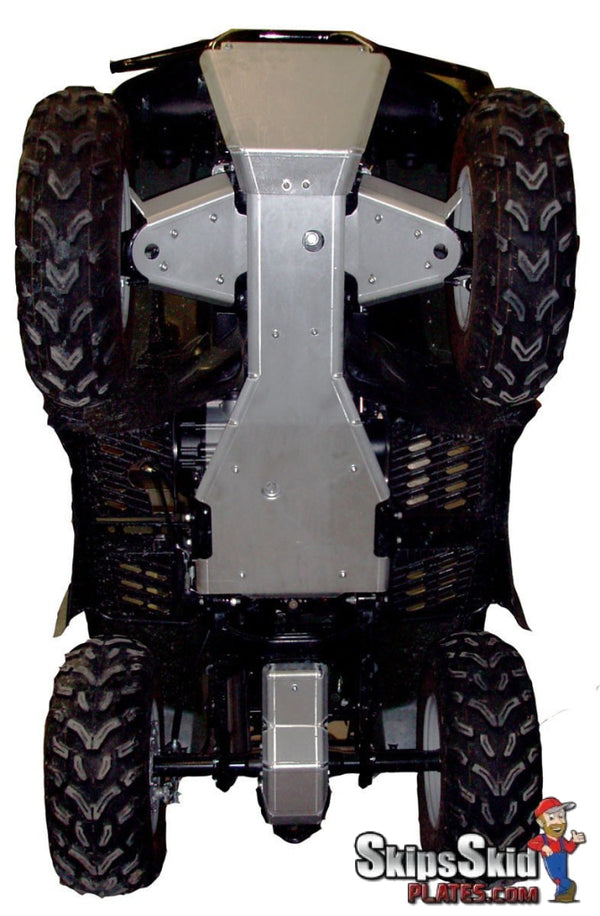 Suzuki King Quad 400 Ricochet 5-Piece Complete Aluminum Skid Plate Set ATV Skid Plates