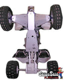 Suzuki LT-R 450 Ricochet 4-Piece Complete Ricochet Aluminum Skid Plate Set ATV Skid Plates