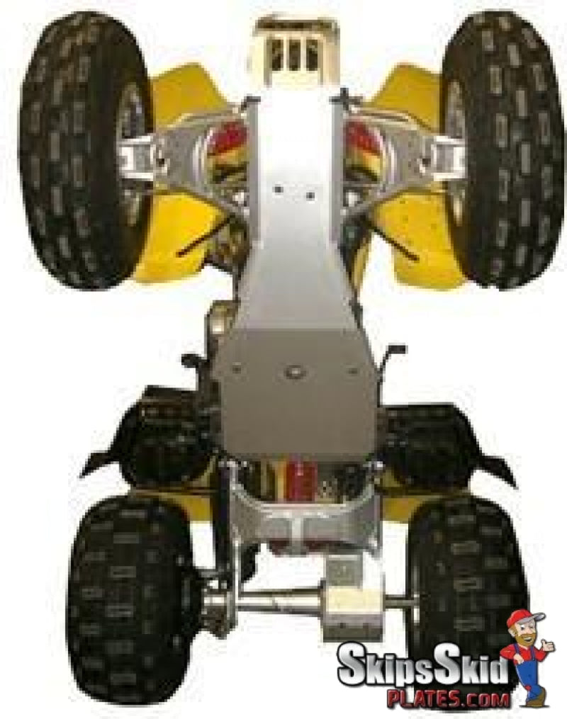 Suzuki LT-Z250 Ricochet 4-Piece Complete Ricochet Aluminum Skid Plate Set ATV Skid Plates