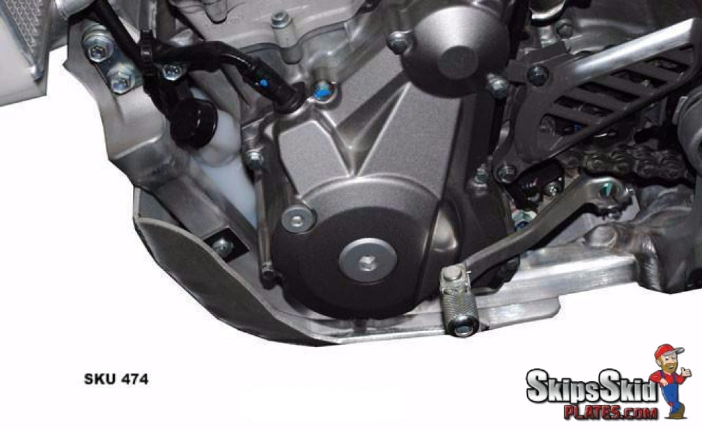 Suzuki RMX450Z Ricochet Aluminum Skid Plate Motor Cycle Skid Plates