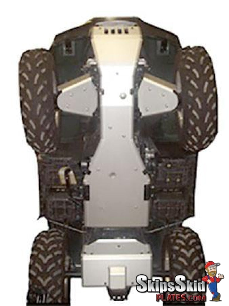 Suzuki Vinson Ricochet 5-Piece Complete Aluminum Skid Plate Set ATV Skid Plates