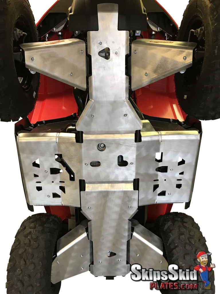 Textron Alterra 570/700 XT Ricochet 7-Piece Complete Aluminum Skid Plate Set ATV Skid Plates
