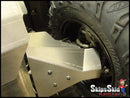Yamaha Big Bear Ricochet 7-Piece Complete Aluminum Skid Plate Set - 2007-2014 I.R.S ATV Skid Plates