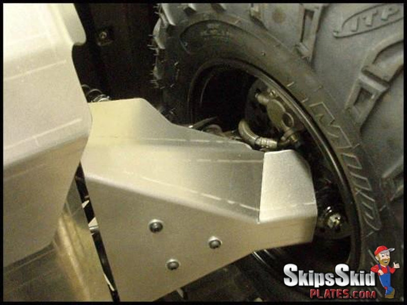 Yamaha Big Bear Straight Axle Model Ricochet 5-Piece Complete Aluminum Skid Plate Set ATV Skid Plates