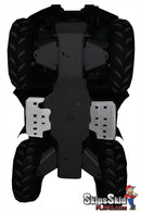 Yamaha Grizzly 450 (350i) Ricochet 2-Piece Floor Board Skid Plate Set ATV Skid Plates