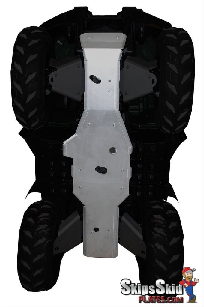 Yamaha Grizzly 450 (350i) Ricochet 2-Piece Full Frame Aluminum Skid Plate ATV Skid Plates