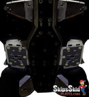 Yamaha Grizzly 550 Ricochet 2-Piece Floor Board Skid Plate Set ATV Skid Plates