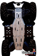 Yamaha Grizzly 700 Ricochet 3-Piece Aluminum Full Frame Skid Plates ATV Skid Plates