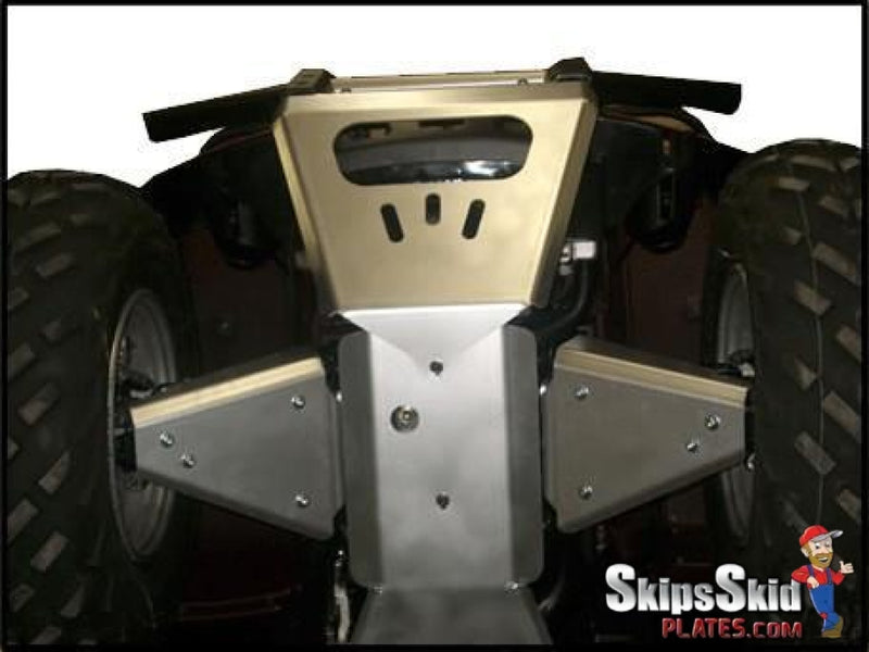 Yamaha Grizzly 660 Ricochet 8-Piece Complete Aluminum Skid Plate Set ATV Skid Plates