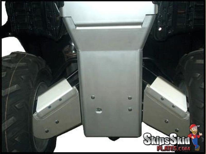 Yamaha Grizzly 660 Ricochet 8-Piece Complete Aluminum Skid Plate Set ATV Skid Plates