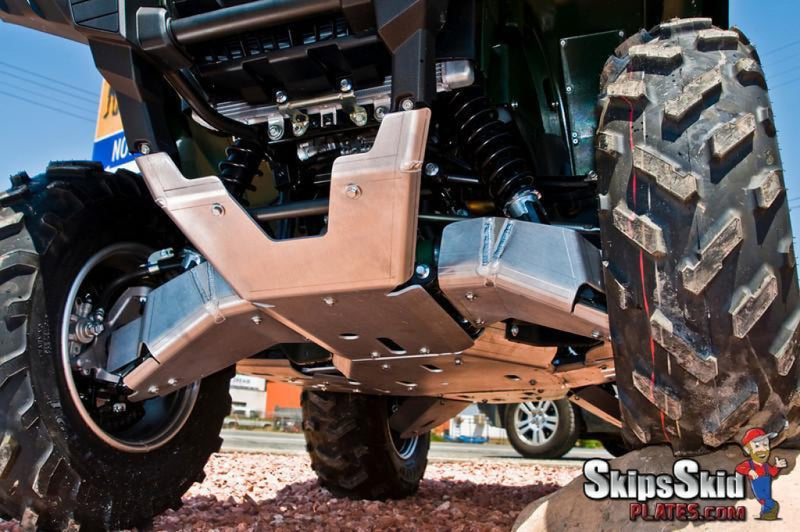 Yamaha Grizzly 700 Ricochet 3-Piece Aluminum Full Frame Skid Plates ATV Skid Plates