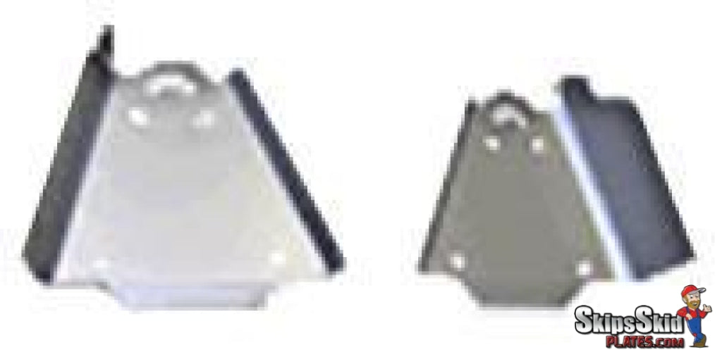 Yamaha Grizzly / Kodiak / Bruin Ricochet 4-Piece Complete Aluminum Skid Plate Set - 2005-2015 ATV Skid Plates