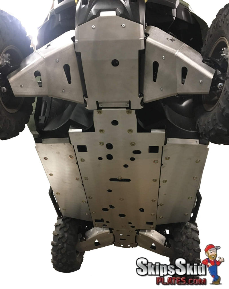 Yamaha Wolverine R Max 2 Ricochet 9-Piece Complete Aluminum Skid Plate Set ATV Skid Plates